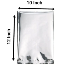 SILVER POUCH 10X12 (100 NOS)