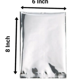 SILVER POUCH 6X8 (100 NOS)