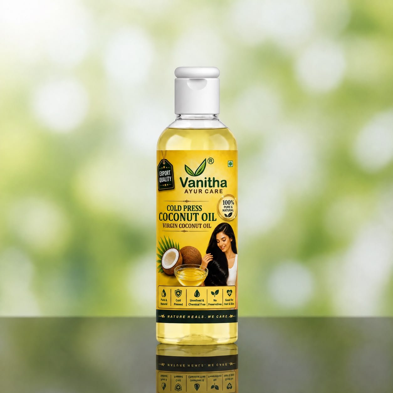 COLD PRESS COCONUT OIL - 100 ml